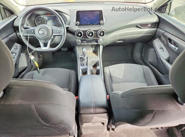 3N1AB8CV2SY248122 2025 NISSAN SENTRA White წინა პანელის ხედი
