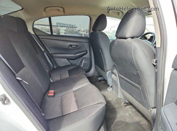 3N1AB8CV2SY248122 2025 NISSAN SENTRA White უკანა სავარძლების ხედი