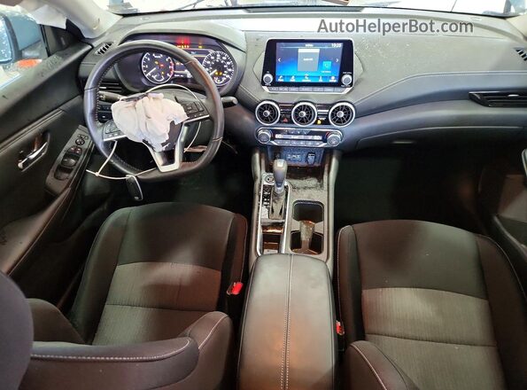 3N1AB8CV2SY265244 2025 NISSAN SENTRA Gray Widok deski rozdzielczej