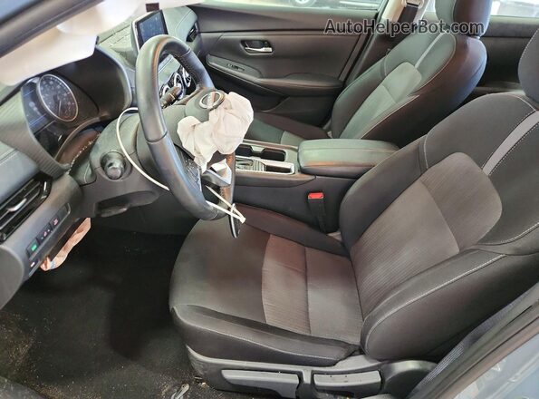 3N1AB8CV2SY265244 2025 NISSAN SENTRA Gray Widok wnętrza z przodu