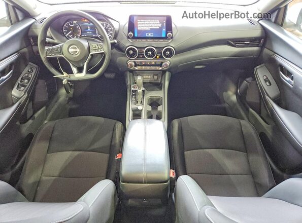3N1AB8CV2SY278608 2025 NISSAN SENTRA Белый Вид панели приборов