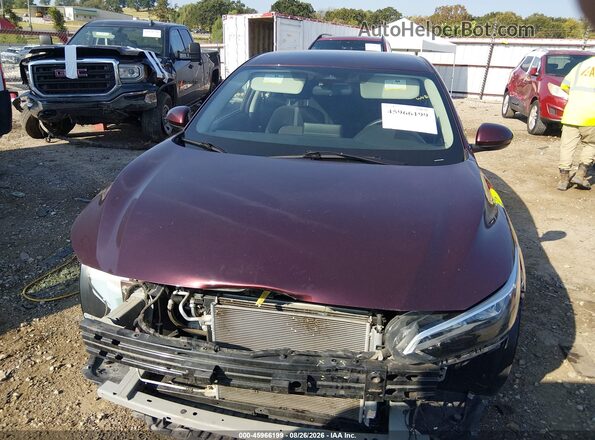 3N1AB8CV2SY280696 2025 NISSAN SENTRA Maroon Vista interior trasera