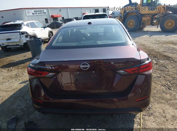 3N1AB8CV2SY280696 2025 NISSAN SENTRA Maroon 