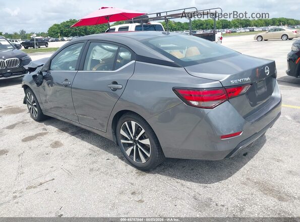 3N1AB8CV2SY291052 2025 NISSAN SENTRA Серый Задняя левая четверть