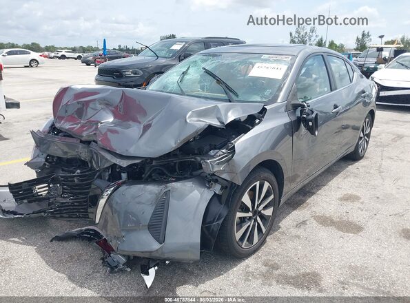 3N1AB8CV2SY291052 2025 NISSAN SENTRA Серый Передняя левая четверть