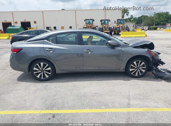 3N1AB8CV2SY291052 2025 NISSAN SENTRA Серый Вид щитка приборов