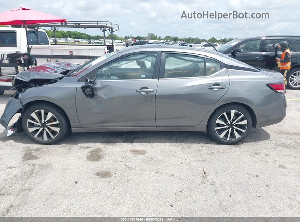 3N1AB8CV2SY291052 2025 NISSAN SENTRA Серый Вид задней части салона