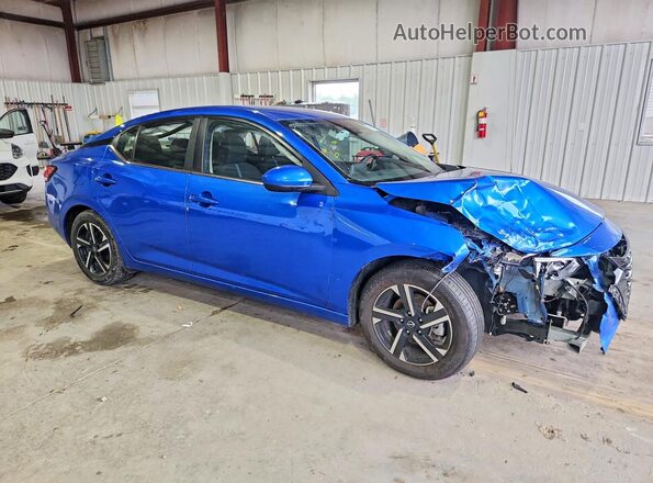 3N1AB8CV2SY293366 2025 NISSAN SENTRA Синий Передняя правая четверть