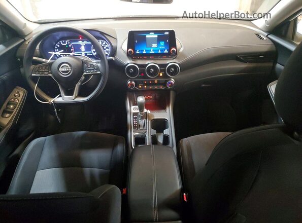 3N1AB8CV2SY299006 2025 NISSAN SENTRA White Вид панелі приладів