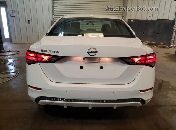 3N1AB8CV2SY299006 2025 NISSAN SENTRA White Вид ззаду