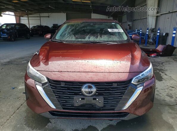 3N1AB8CV2SY324485 2025 NISSAN SENTRA Burgundy 