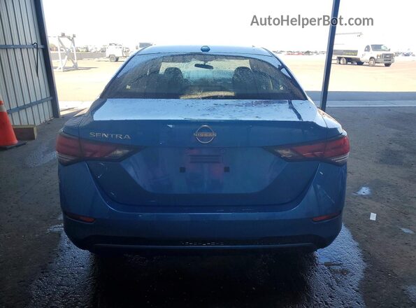 3N1AB8CV2SY325670 2025 NISSAN SENTRA Blue Vista interior delantera