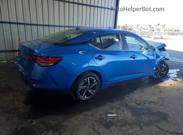 3N1AB8CV2SY325670 2025 NISSAN SENTRA Blue Delantero derecho