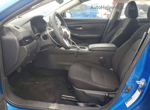 3N1AB8CV2SY325670 2025 NISSAN SENTRA Blue Vista del salpicadero
