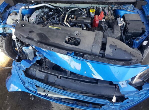 3N1AB8CV2SY325670 2025 NISSAN SENTRA Blue Vista del compartimento del motor