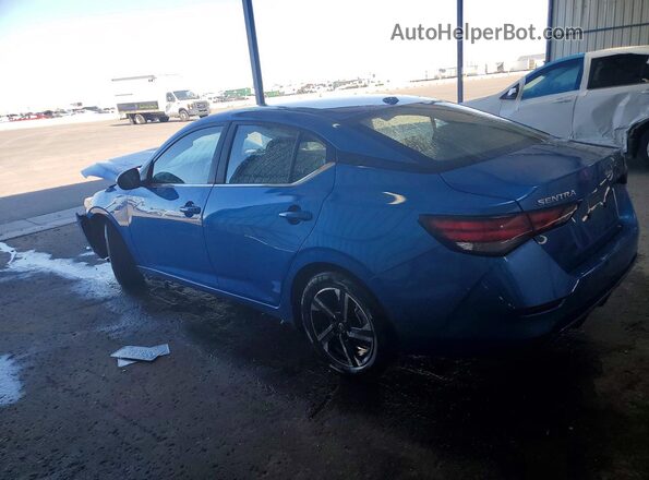 3N1AB8CV2SY325670 2025 NISSAN SENTRA Blue Trasero derecho