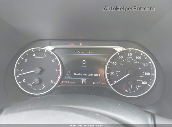 3N1AB8CV2SY326821 2025 NISSAN SENTRA Gray Вид задніх сидінь