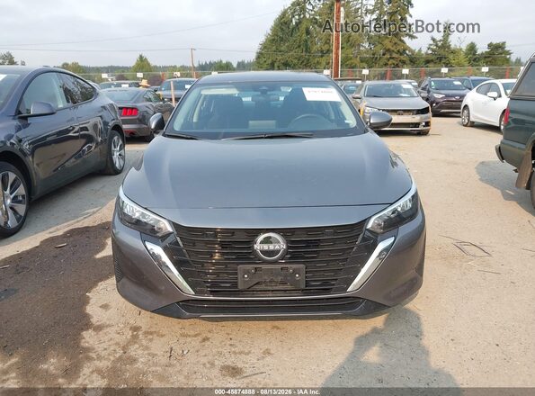 3N1AB8CV2SY326821 2025 NISSAN SENTRA Gray Вид щитка приладів