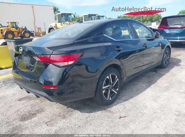 3N1AB8CV2SY328648 2025 NISSAN SENTRA Black Trasero derecho
