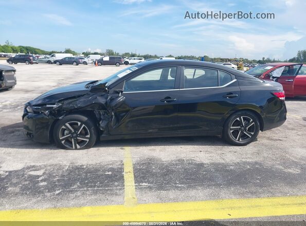 3N1AB8CV2SY328648 2025 NISSAN SENTRA Black Vista interior de 360 grados