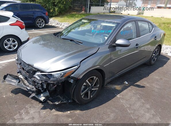 3N1AB8CV2SY341657 2025 NISSAN SENTRA Gray Przód lewy