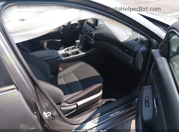 3N1AB8CV2SY341657 2025 NISSAN SENTRA Gray Widok wnętrza z przodu