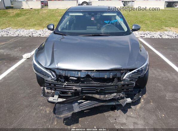 3N1AB8CV2SY341657 2025 NISSAN SENTRA Gray Widok zestawu wskaźników
