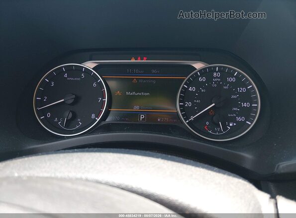 3N1AB8CV2SY341657 2025 NISSAN SENTRA Gray Widok tylnych siedzeń