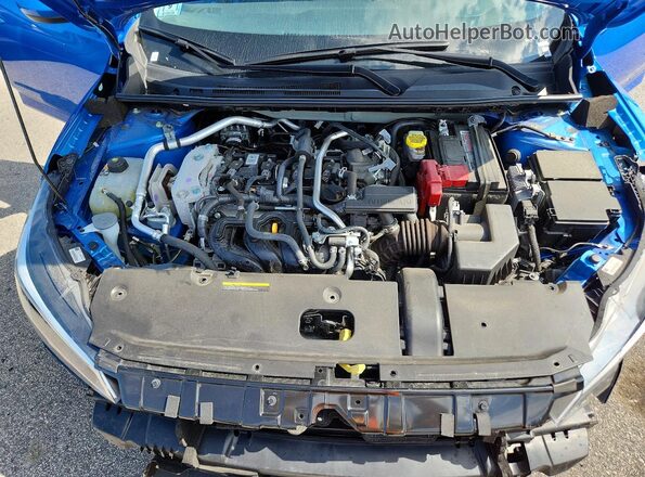 3N1AB8CV2SY386274 2025 NISSAN SENTRA Blue Սալոնի հետևի տեսք