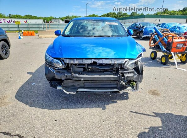 3N1AB8CV2SY386274 2025 NISSAN SENTRA Blue Դիմացի տեսք