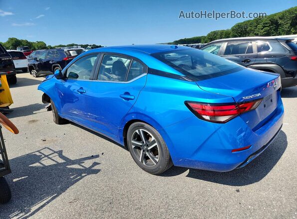 3N1AB8CV2SY386274 2025 NISSAN SENTRA Blue Հետևի ձախ