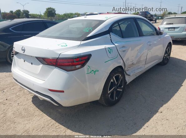 3N1AB8CV2SY393161 2025 NISSAN SENTRA White Trasero derecho
