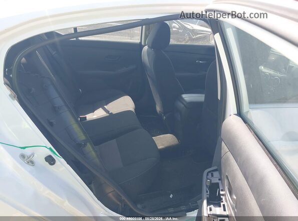 3N1AB8CV2SY393161 2025 NISSAN SENTRA White Vista de la etiqueta del VIN