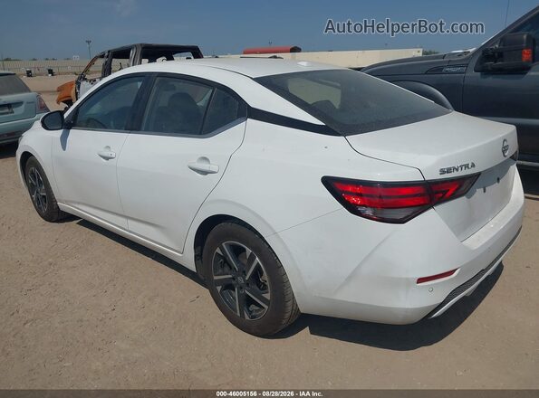 3N1AB8CV2SY393161 2025 NISSAN SENTRA White Trasero izquierdo