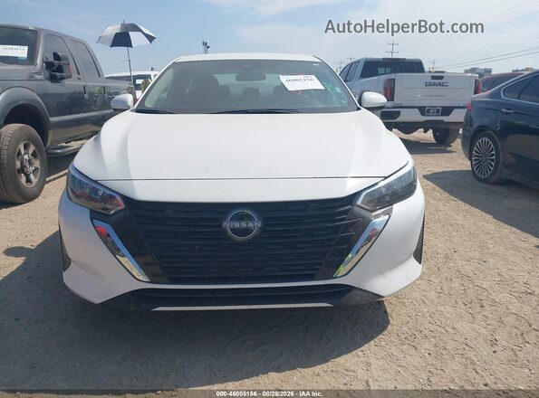 3N1AB8CV2SY393161 2025 NISSAN SENTRA White Vista del cuadro de instrumentos
