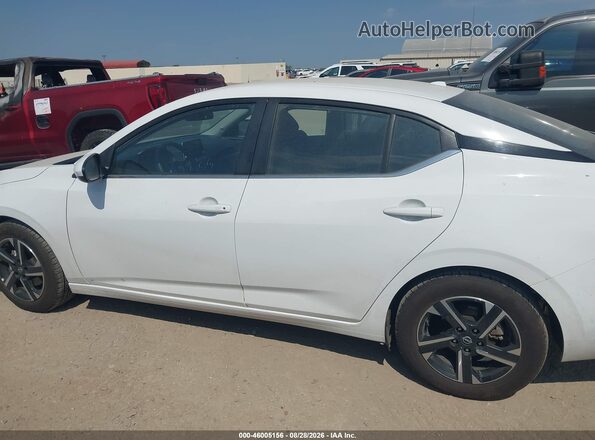 3N1AB8CV2SY393161 2025 NISSAN SENTRA White Vista interior de 360 grados