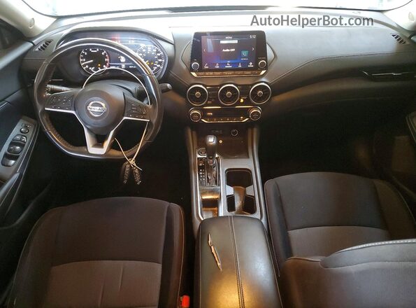 3N1AB8CV3LY299999 2020 NISSAN SENTRA Серый Вид панели приборов