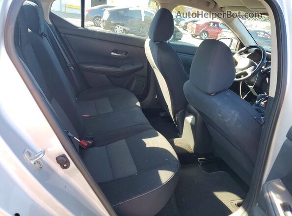 3N1AB8CV3MY216556 2021 NISSAN SENTRA Silver უკანა სავარძლების ხედი