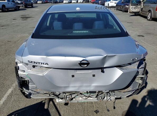 3N1AB8CV3MY216556 2021 NISSAN SENTRA Silver უკანა ხედი