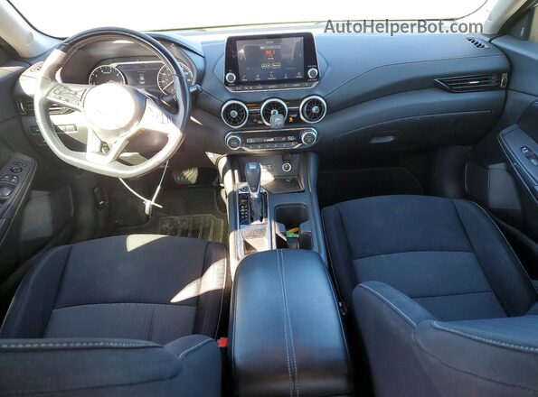 3N1AB8CV3MY216556 2021 NISSAN SENTRA Silver წინა პანელის ხედი