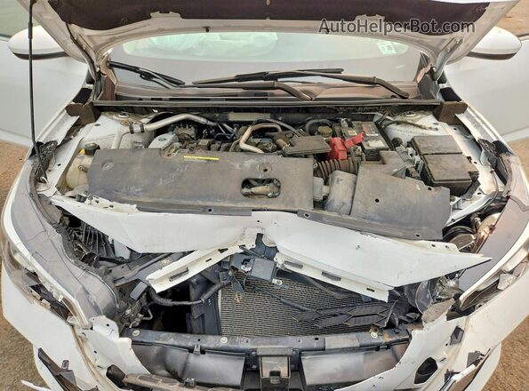 3N1AB8CV3MY222857 2021 NISSAN SENTRA White Widok wnętrza z tyłu