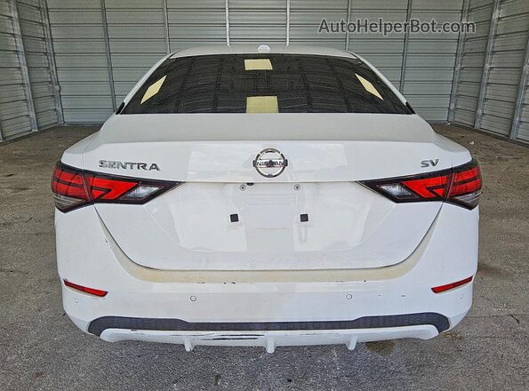 3N1AB8CV3MY236435 2021 NISSAN SENTRA Silver უკანა ხედი