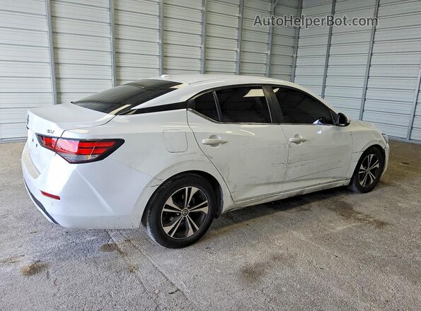 3N1AB8CV3MY236435 2021 NISSAN SENTRA Silver უკანა მარჯვენა