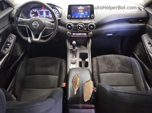 3N1AB8CV3MY236435 2021 NISSAN SENTRA Silver წინა პანელის ხედი