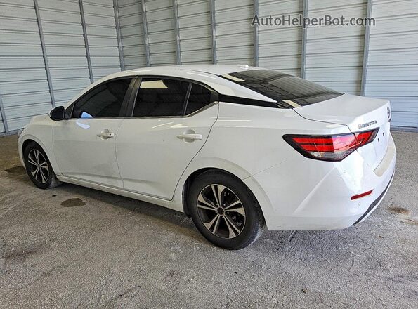 3N1AB8CV3MY236435 2021 NISSAN SENTRA Silver უკანა მარცხენა