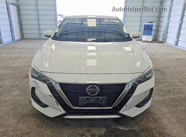 3N1AB8CV3MY236435 2021 NISSAN SENTRA Silver წინა ხედი