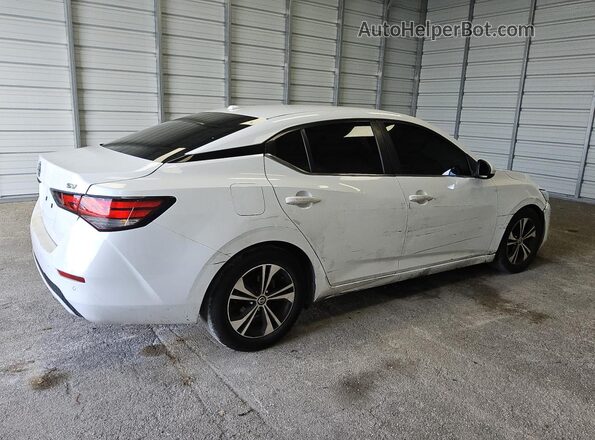 3N1AB8CV3MY236435 2021 NISSAN SENTRA Silver 