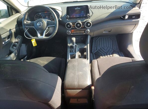 3N1AB8CV3MY291404 2021 NISSAN SENTRA Silver Вид панелі приладів