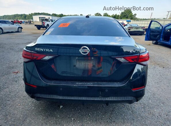 3N1AB8CV3MY306967 2021 NISSAN SENTRA Black Widok z tyłu