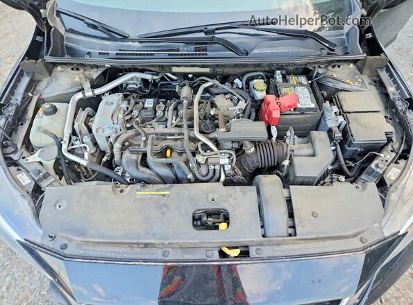 3N1AB8CV3MY306967 2021 NISSAN SENTRA Black Widok wnętrza z tyłu